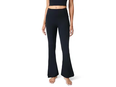 Sweaty Betty Super Soft Flare 32 Yoga Trousers In Black