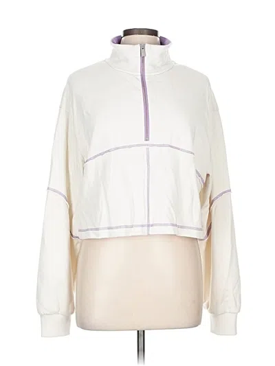 Pre-owned Sweaty Betty Sweatshirt In White