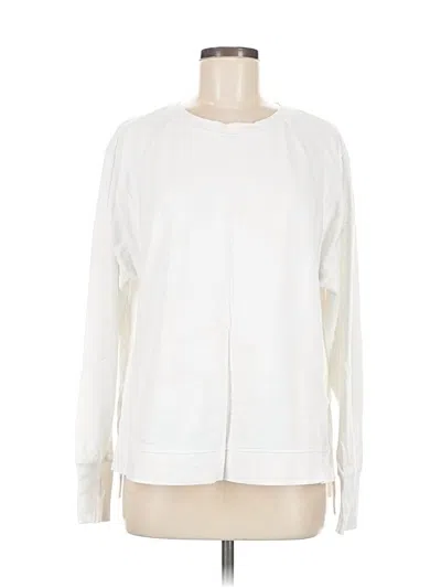 Pre-owned Sweaty Betty Sweatshirt In White