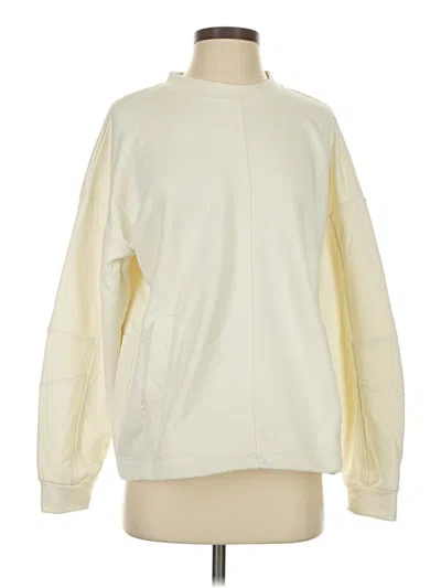 Pre-owned Sweaty Betty Sweatshirt In White