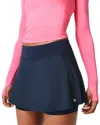 Sweaty Betty Swift Running Skort In Navy Blue