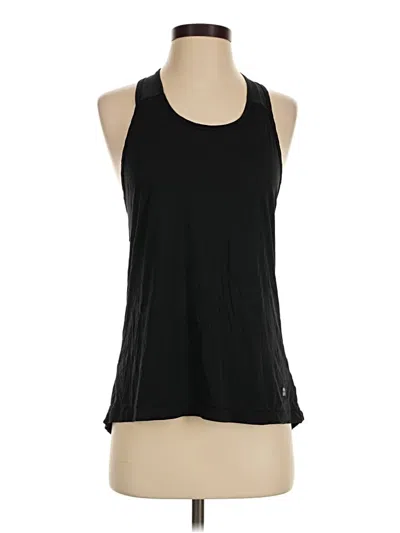 Pre-owned Sweaty Betty Tank Top Black Halter Neckline Tops