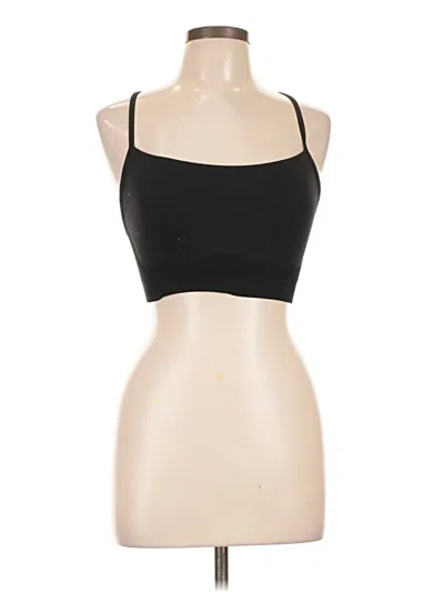 Pre-owned Sweaty Betty Tank Top Black Strapless Neckline Tops