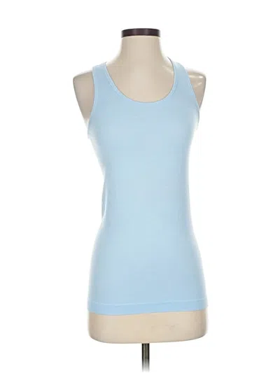 Pre-owned Sweaty Betty Tank Top Blue Halter Neckline Tops