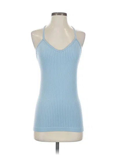 Pre-owned Sweaty Betty Tank Top Blue Halter Neckline Tops