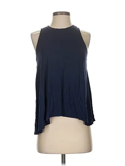 Pre-owned Sweaty Betty Tank Top Blue Halter Neckline Tops