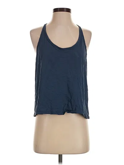 Pre-owned Sweaty Betty Tank Top Blue Halter Neckline Tops