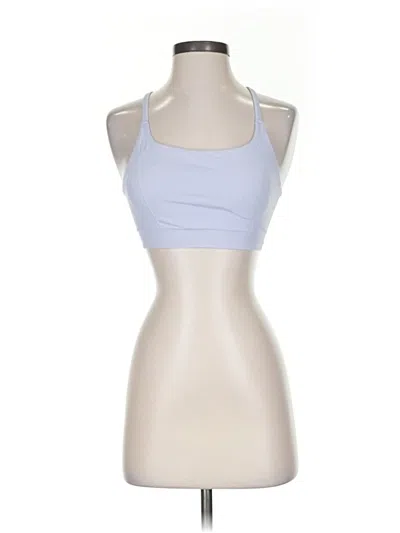 Pre-owned Sweaty Betty Tank Top Blue Strapless Neckline Tops