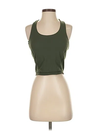 Pre-owned Sweaty Betty Tank Top Green Halter Neckline Tops