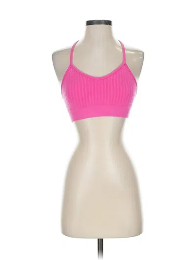 Pre-owned Sweaty Betty Tank Top Pink Halter Neckline Tops