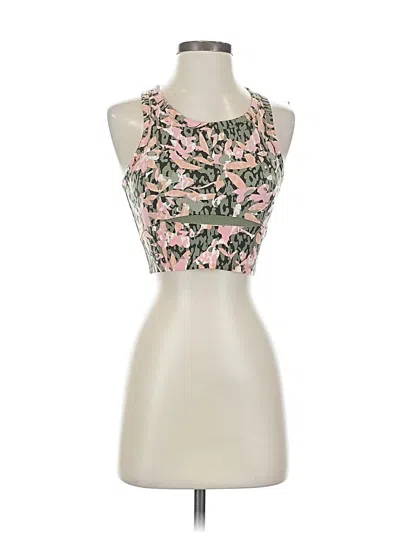 Pre-owned Sweaty Betty Tank Top Pink Halter Neckline Tops