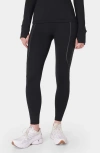 Sweaty Betty Therma Boost Pocketed Running Leggings In Black