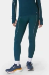 Sweaty Betty Therma Boost Running Leggings In Green