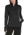 Sweaty Betty Therma Boost Running 1/2-zip Pullover In Black