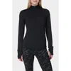 Sweaty Betty Therma Boost Running Half Zip In Black