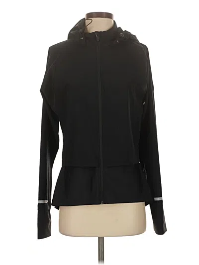 Pre-owned Sweaty Betty Track Jacket In Black