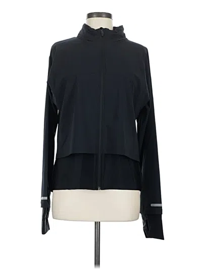 Pre-owned Sweaty Betty Track Jacket In Black