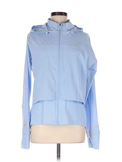 Pre-owned Sweaty Betty Track Jacket In Blue