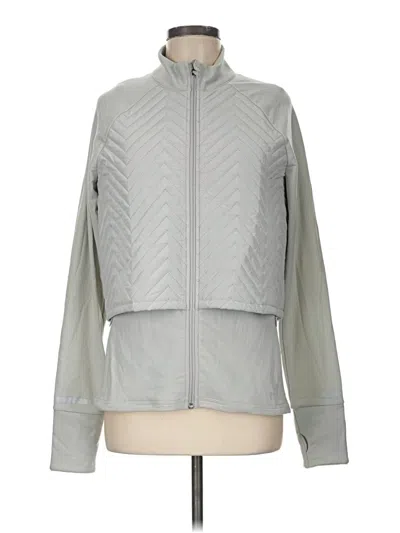 Pre-owned Sweaty Betty Track Jacket In Gray