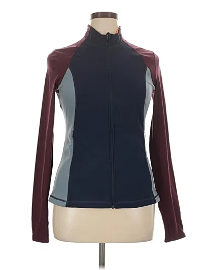 Pre-owned Sweaty Betty Track Jacket In Purple