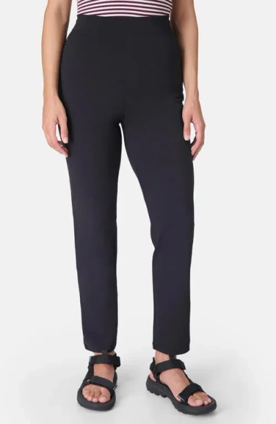 Sweaty Betty Transition Slim Straight Leg Pants In Black