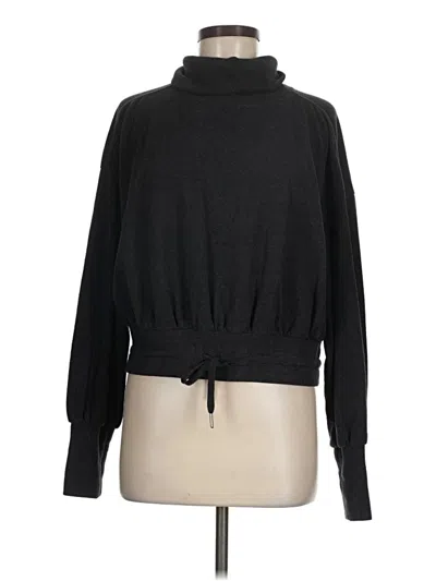 Pre-owned Sweaty Betty Turtleneck Sweater In Black
