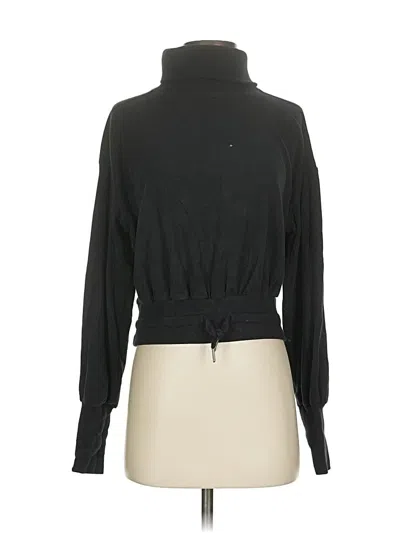 Pre-owned Sweaty Betty Turtleneck Sweater In Black