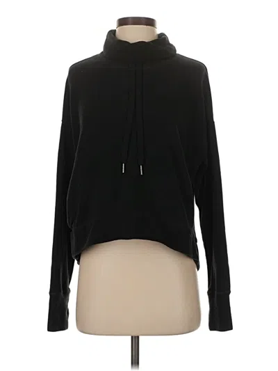 Pre-owned Sweaty Betty Turtleneck Sweater In Black