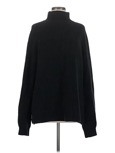 Pre-owned Sweaty Betty Turtleneck Sweater In Black