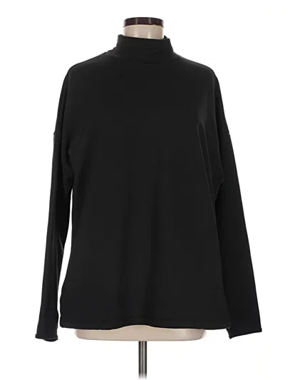 Pre-owned Sweaty Betty Turtleneck Sweater In Black