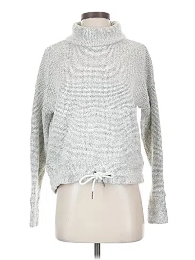 Pre-owned Sweaty Betty Turtleneck Sweater In Gray