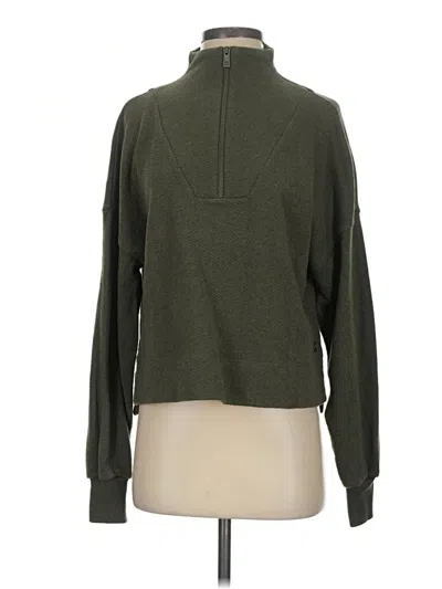 Pre-owned Sweaty Betty Turtleneck Sweater In Green