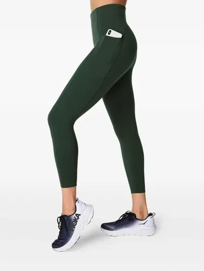 Sweaty Betty Two-pocket Leggings In Green