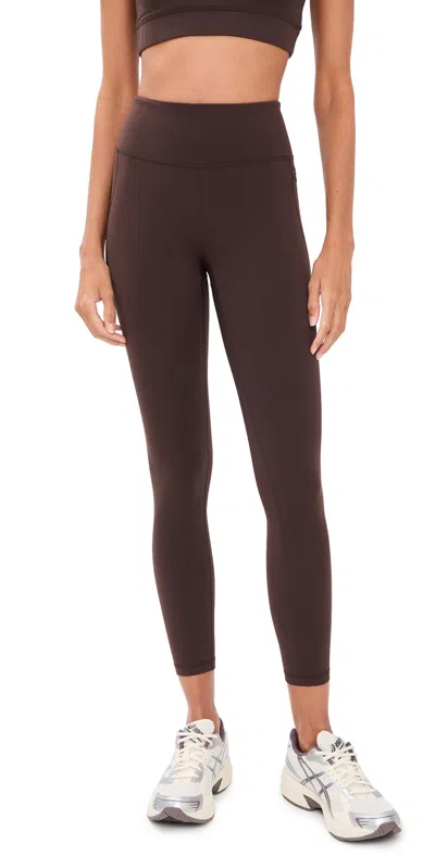 Sweaty Betty Ultimate Studio 7/8 Leggings Espresso Brown