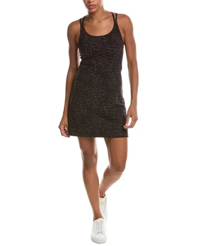 Sweaty Betty Ultimate Studio Double Strap Dress With Shorts Lining In Burgundy