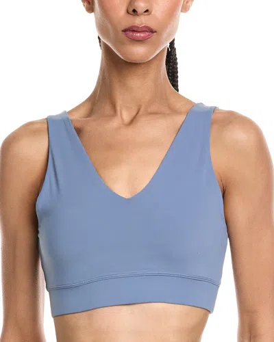 Sweaty Betty Ultimate Studio Voop Bra In Blue