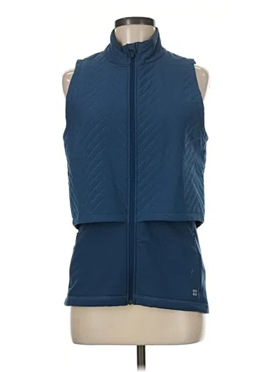 Pre-owned Sweaty Betty Vest In Blue
