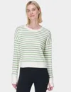 Sweaty Betty After Class Crop Sweatshirt In Multi