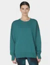 Sweaty Betty Women's After Class Longline Sweatshirt In Green
