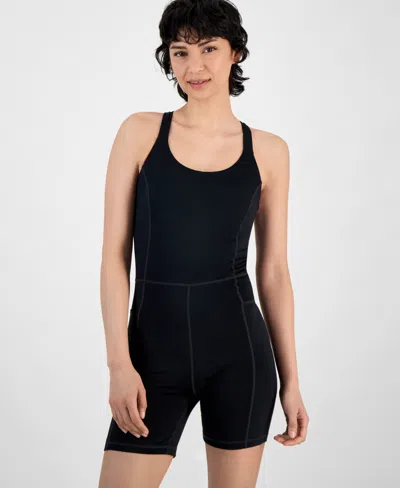 Sweaty Betty Women's All Day Active Bodysuit Sleeveless Romper In Black