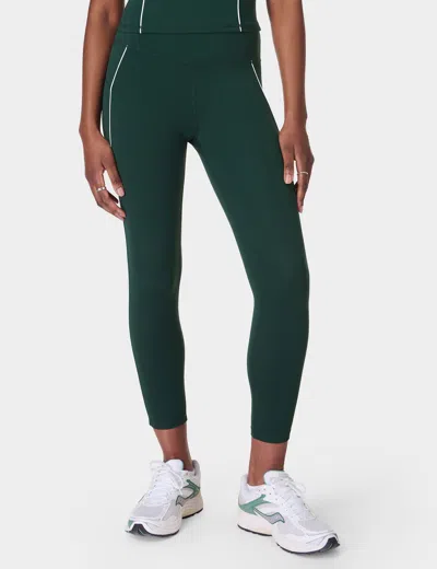 Sweaty Betty Women's All Day Active Contrast Piping 7/8 Leggings In Cedar Green