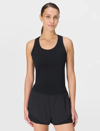 Sweaty Betty Women's Athlete Crop Seamless Workout Vest In Black