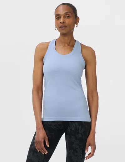 Sweaty Betty Athlete Seamless Performance Tank In Blue