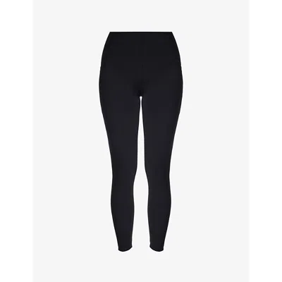 Sweaty Betty Womens Black Power High-rise Stretch-jersey Workout Leggings