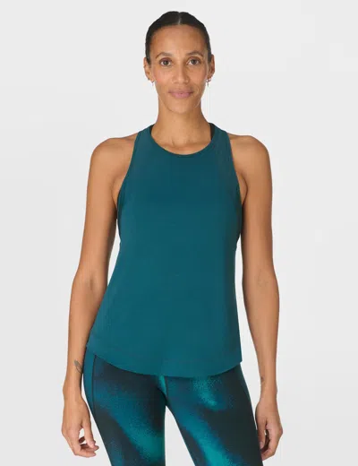 Sweaty Betty Women's Breathe Easy Mesh Run Vest Top In Blue