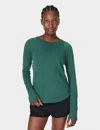Sweaty Betty Breathe Easy Long Sleeve Running Top In Blue