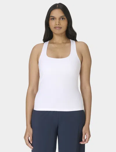 Sweaty Betty Women's Essential Sculpt Tank In White