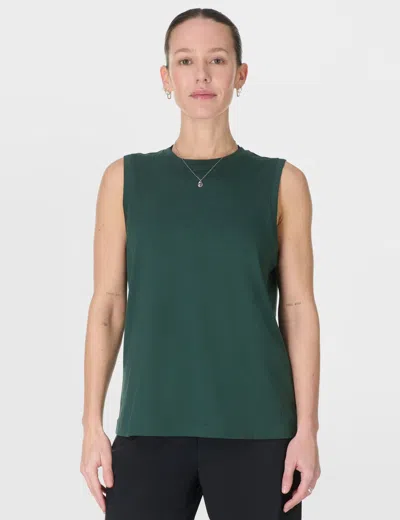 Sweaty Betty Women's Essential Sleeveless Vest In Green