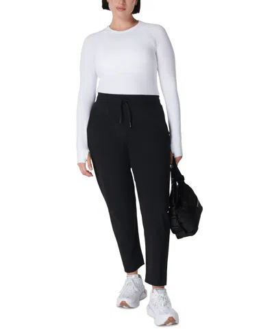 Sweaty Betty Women's Explorer Tapered Ankle Trousers In Black