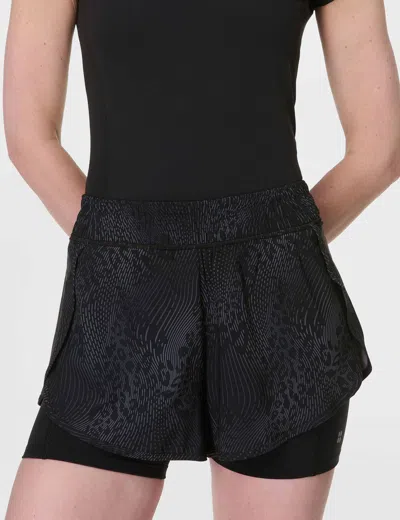 Sweaty Betty Women's Get Set 2-in-1 Multi-train Shorts In Grey